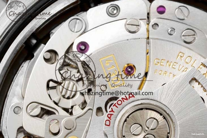 116509 on Best Edition Dial Daytona QF Bracelet SA4130 1:1 SS Blue 0112